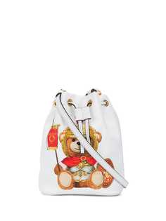 Moschino сумка-ведро с принтом