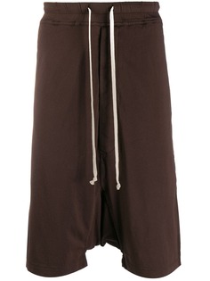Rick Owens DRKSHDW шорты с низким шаговым швом