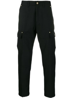 Versace Jeans Couture брюки карго прямого кроя