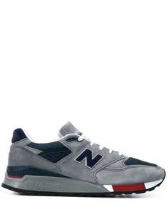 New Balance кроссовки с нашивкой-логотипом