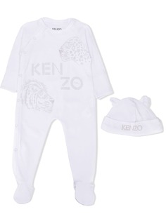 Kenzo Kids комбинезон для новорожденного с логотипом