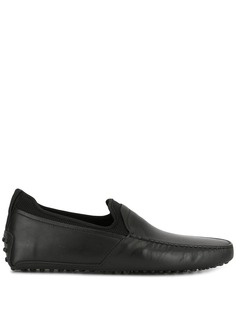 Tods мокасины с стечатой вставкой Tod`S