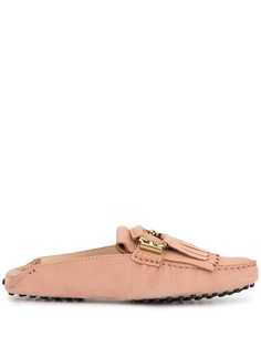 Tods лоферы с бахромой Tod`S