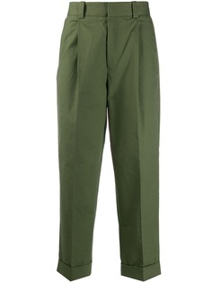 Acne Studios брюки с манжетами и складками