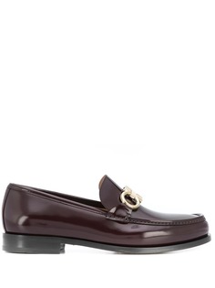 Salvatore Ferragamo лоферы Gancini с логотипом