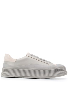 Jil Sander кроссовки со вставками