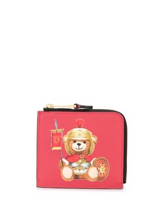 Moschino кошелек Roman Teddy Bear на молнии