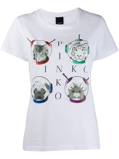 Pinko футболка с принтом