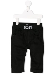 Boss Kids джинсы с логотипом