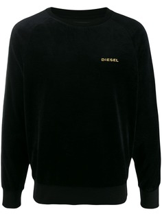 Diesel толстовка с вышитым логотипом