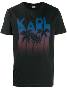 Karl Lagerfeld футболка с логотипом