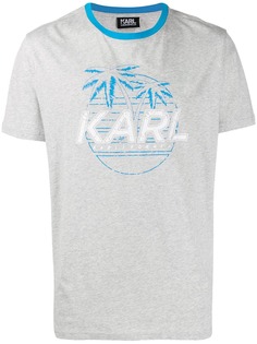 Karl Lagerfeld футболка с логотипом