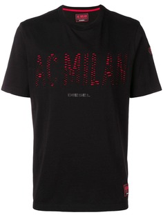 Diesel футболка Diesel x AC Milan Style Partner с логотипом