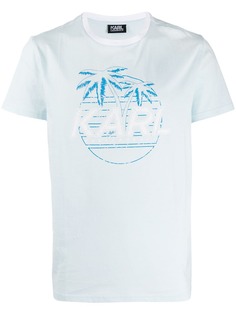 Karl Lagerfeld футболка с логотипом