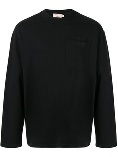 Maison Kitsuné толстовка с нагрудным карманом
