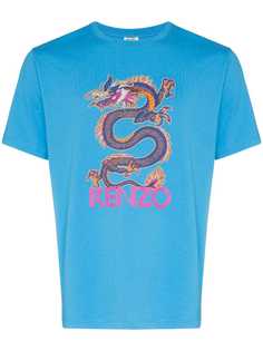Kenzo футболка с принтом Dragon