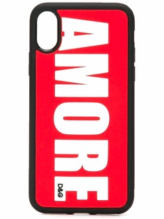 Dolce & Gabbana чехол для iPhone X/XS Amore
