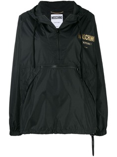 Moschino водонепроницаемая куртка с логотипом