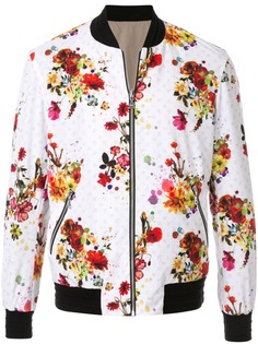 Loveless куртка-бомбер с цветочным принтом