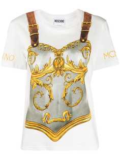 Moschino футболка с принтом