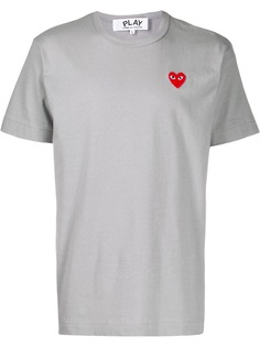 Comme Des Garçons Play футболка с вышивкой