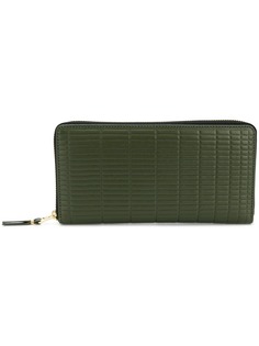 Comme Des Garçons Wallet embossed zip around wallet