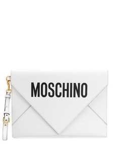 Moschino клатч с логотипом