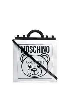 Moschino сумка-тоут Teddy Bear с логотипом