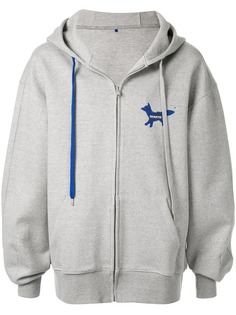 Ader Error худи на молнии Maison Kitsuné x Ader Error