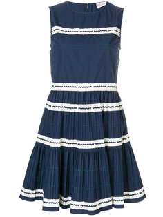 Red Valentino платье с волнистым узором