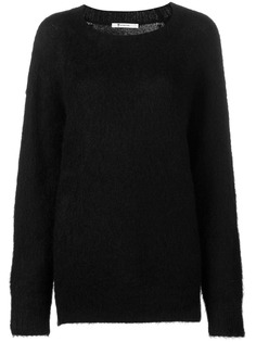 T By Alexander Wang свитер с круглым вырезом под горло