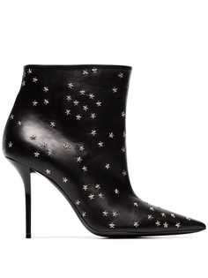 Saint Laurent ботильоны Pierre с заклепками