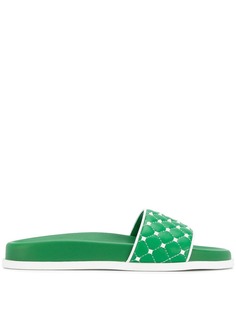 Valentino шлепанцы Valentino Garavani Free Rockstud Spike