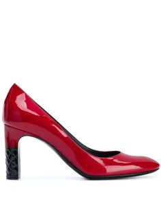 Bottega Veneta China red patent calf Isabella pump