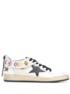 Golden Goose кеды с бисером