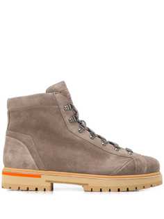 Santoni ботинки на шнуровке