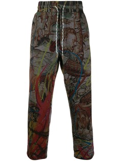 Vivienne Westwood брюки с принтом
