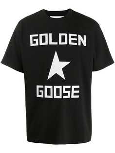 Golden Goose футболка с логотипом