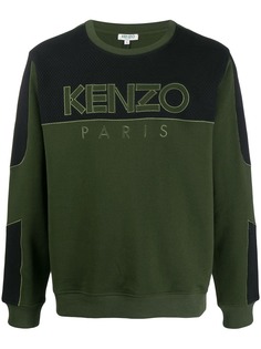 Kenzo толстовка с сетчатыми вставками