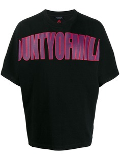 Marcelo Burlon County Of Milan футболка оверсайз с логотипом