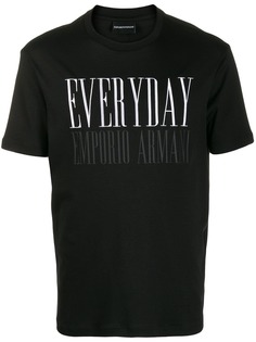 Emporio Armani футболка с принтом Everyday