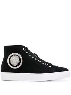 Versus logo plaque hi-tops