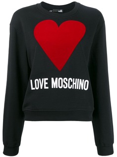 Love Moschino свитер с графичным принтом