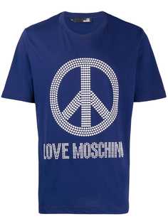 Love Moschino футболка с логотипом