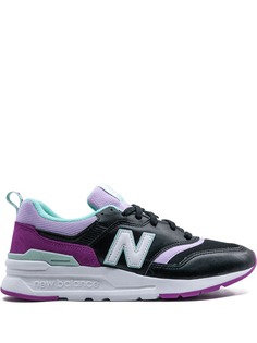 New Balance кроссовки на шнуровке со вставками