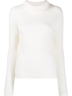 Allude трикотажный джемпер в рубчик