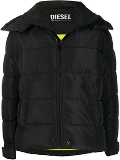 Diesel пуховик с капюшоном