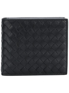 Bottega Veneta foldover woven wallet