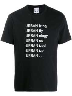 Les Hommes Urban футболка с принтом