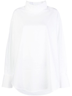 Mm6 Maison Margiela рубашка в стиле оверсайз с длинными рукавами